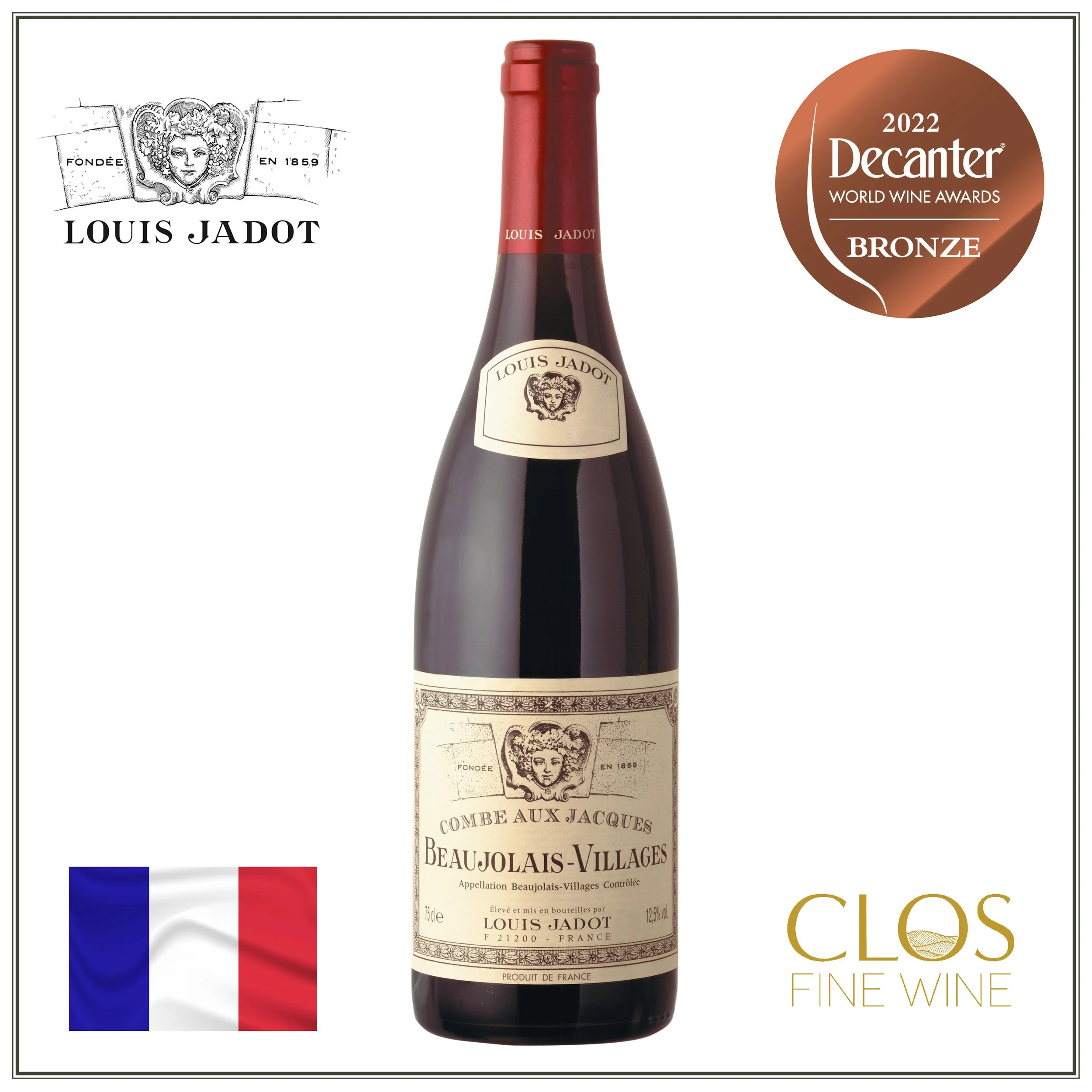 Louis Jadot, Beaujolais Villages 'Combe aux Jacques' 2021 — Clos